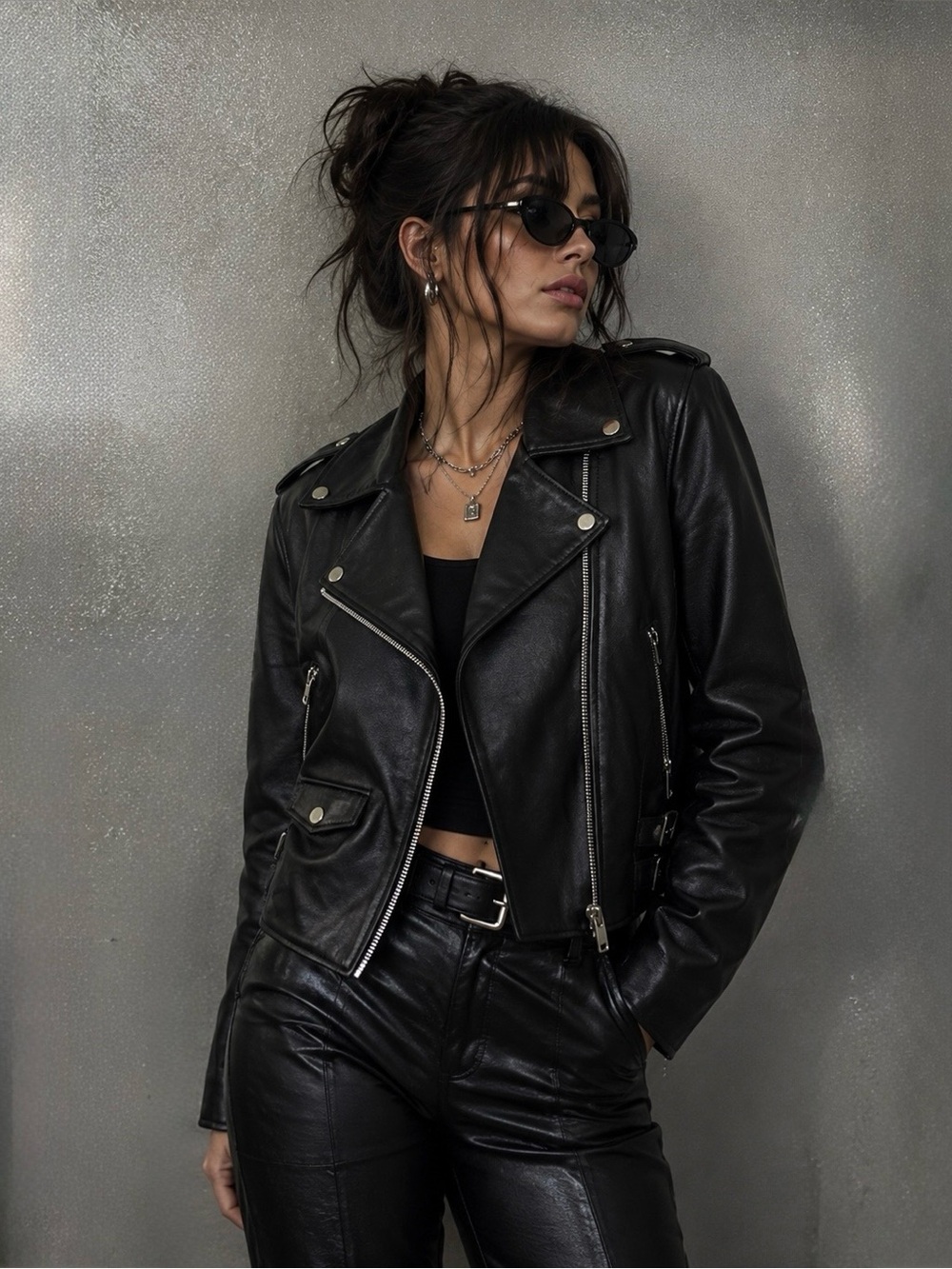Walter Baker lamb Leather Jacket
